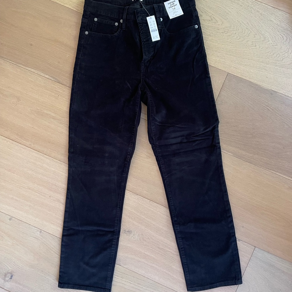 J. Crew Women’s Vintage Slim Straight Corduroy Pant